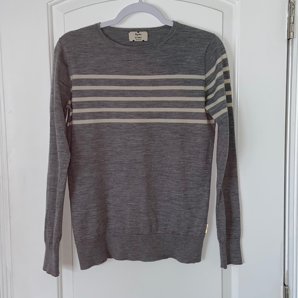 Rapha lightweight merino wool Breton sweater XXS XS S